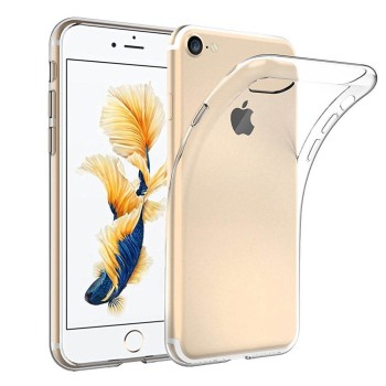 Θήκη Σιλικόνης Clear Case 0,5mm για Apple iPhone 6/6S - Διάφανη