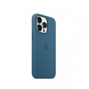 Θήκη Σιλικόνης Apple  Silicone Case με MagSafe για iPhone 13 Pro - Blue Jay