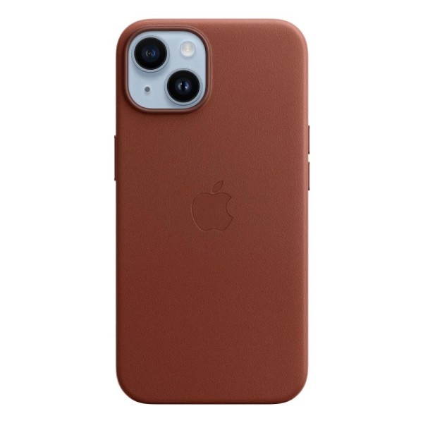 Θήκη Apple  Leather Case με MagSafe για Apple iPhone 14 - Umber