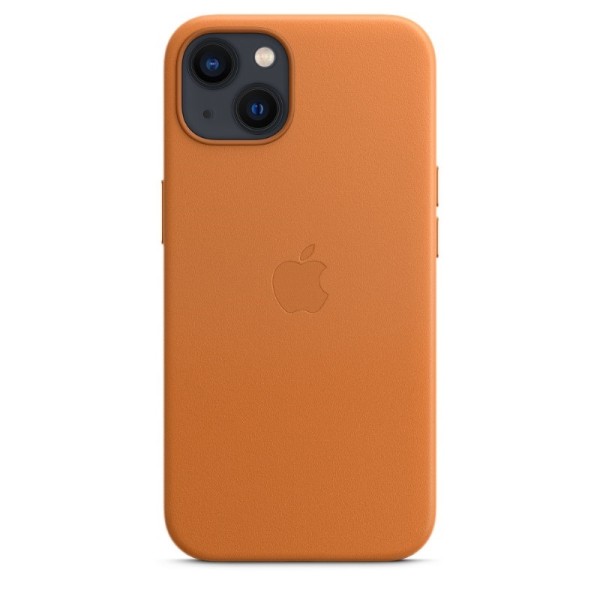Θήκη Apple  Leather Case με MagSafe για Apple iPhone 13 - Golden Brown