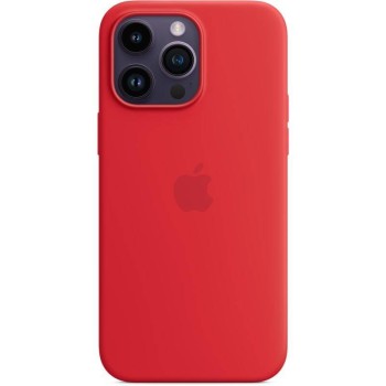 Θήκη Σιλικόνης Apple® Silicone Case με MagSafe για iPhone 14 Pro Max - Red