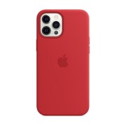 Θήκη Σιλικόνης Apple Silicone Case για Apple iPhone 12 Pro Max  - Red