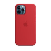 Θήκη Σιλικόνης Apple Silicone Case για Apple iPhone 12 Pro Max  - Red