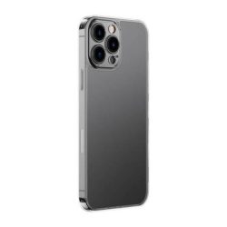 Σκληρή Θήκη Baseus Frosted Glass Case για Apple iPhone 13 Pro Max - Διάφανη