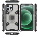 Σκληρή Θήκη Bibercas  Capsule Ring Case Tough Kickstand με Ring Holder για Apple iPhone 13 Pro - Black 