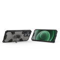 Σκληρή Θήκη Bibercas  Capsule Ring Case Tough Kickstand με Ring Holder για Apple iPhone 13 Pro - Black 