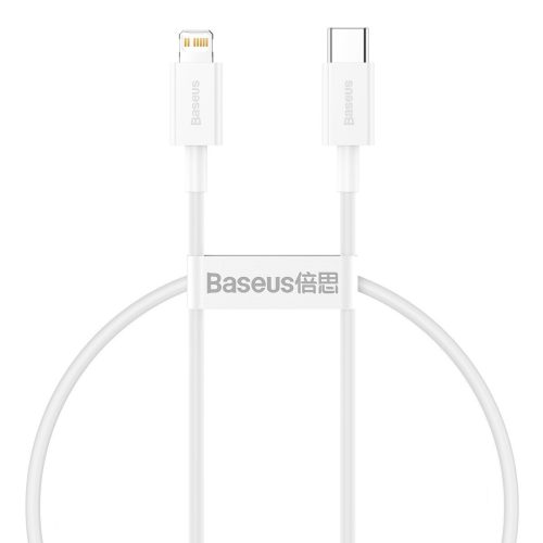 Baseus Superior Series Cable USB-C to Lightning, 20W, PD, 1,5m - ΅White