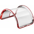Baseus Shining Case για Apple iPhone 11 Pro -Διάφανη Κόκκινη