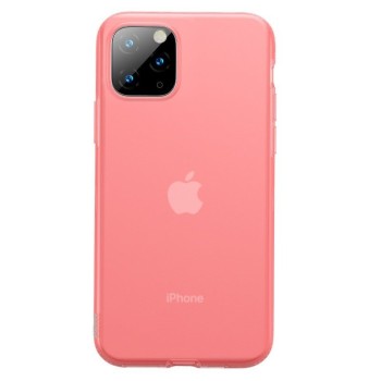 Θήκη Σιλικόνης Baseus Jelly Protective Case  για Apple Phone 11 Pro - Ροζ
