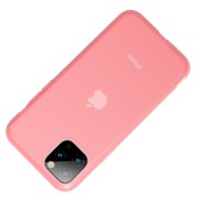 Θήκη Σιλικόνης Baseus Jelly Protective Case  για Apple Phone 11 Pro - Ροζ
