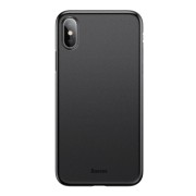 Σκληρή Θήκη Baseus Wing Series Matte Ultra Thin 0.45mm για Apple iPhone XS Max - Black