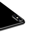 Θήκη Σιλικόνης Baseus Simplicity Series 0.3mm για Apple iPhone XS Max - Διάφανη Μαύρη