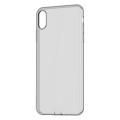 Θήκη Σιλικόνης Baseus Simplicity Series 0.3mm για Apple iPhone XS Max - Διάφανη Μαύρη