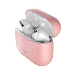 Θήκη Σιλικόνης Baseus Super Thin για Apple AirPods Pro 1/2 ( Χωρίς Lanyard & Speakers ) -  Pink