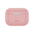 Θήκη Σιλικόνης Baseus Super Thin για Apple AirPods Pro 1/2 ( Χωρίς Lanyard & Speakers ) -  Pink
