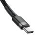 Baseus Cafule Series Type-C PD2.0/QC3.0 (60w) Braided Cable 2m - Black