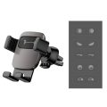 Βάση Αεραγωγού Baseus Cube Gravity Car Mount  - Black