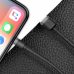 Baseus Καλώδιο Cafule Braided USB Lightning Cable 1.5A 1m - Gray Black