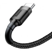 Καλώδιο Baseus Cafule USB σε Type-C 3Α Braided Cable 1m - Black