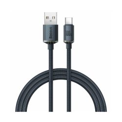 Καλώδιο Φόρτισης Baseus Crystal Shine USB σε USB-C 1.2m - Black