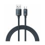 Καλώδιο Φόρτισης Baseus Crystal Shine USB σε USB-C 1.2m - Black
