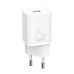 Φορτιστής Baseus με Θύρα USB-C και Καλώδιο USB-C 25W - White