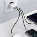 Φορτιστής Baseus Charging Quick Charger 2XUSB + 1XTYPE-C 3.0A 30W- White