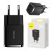 Φορτιστής Baseus Compact Quick Charger με 2 Θύρες USB A 10.5W - Black