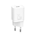 Φορτιστής Baseus Χωρίς Καλώδιο με Θύρα USB-C 25W (Super Si 1C) - White