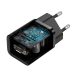 Φορτιστής Baseus Χωρίς Καλώδιο με Θύρα USB-C 25W (Super Si 1C) - Black