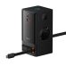 Φορτιστής Baseus με Βάση Φόρτισης PowerCombo με Θύρα USB-A και Θύρα USB-C και Καλώδιο USB-C - 65΅W - Black