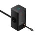 Φορτιστής Baseus με Βάση Φόρτισης PowerCombo με Θύρα USB-A και Θύρα USB-C και Καλώδιο USB-C - 65΅W - Black