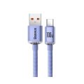 Καλώδιο Φόρτισης Baseus Crystal Shine USB σε USB-C 2m - Purple