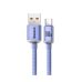 Καλώδιο Φόρτισης Baseus Crystal Shine USB σε USB-C 1.2m - Purple