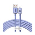 Καλώδιο Φόρτισης Baseus Crystal Shine USB σε USB-C 2m - Purple