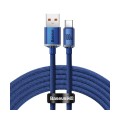 Καλώδιο Φόρτισης Baseus Crystal Shine USB σε USB-C 2m - Blue