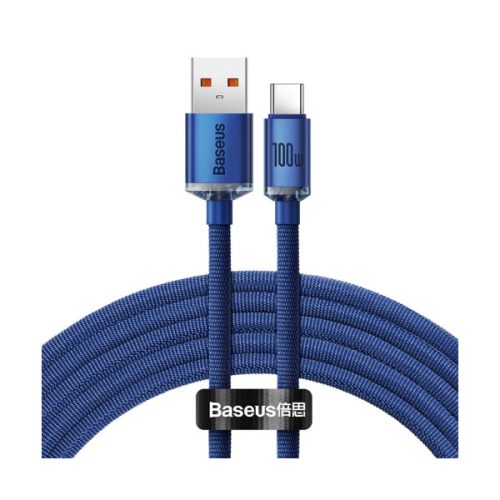 Καλώδιο Φόρτισης Baseus Crystal Shine USB σε USB-C 2m - Blue