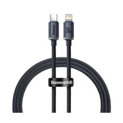 Καλώδιο Φόρτισης Baseus Crystal Shine USB-C σε Lightning 1.2m - Black