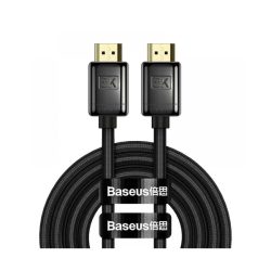 Καλώδιο Baseus High Definition Series HDMI 2.1 HDMI male σε HDMI male 8K 60Hz, 3D, HDR, 48Gbps 1m - Black
