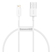 Καλώδιο Φόρτισης Baseus Superior Series USB to Lightning  2.4A  0,25m - White