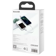 Καλώδιο Φόρτισης Baseus Superior Series USB to Lightning  2.4A  0,25m - White