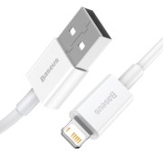 Καλώδιο Φόρτισης Baseus Superior Series USB to Lightning  2.4A  0,25m - White