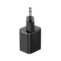 Φορτιστής Baseus με Θύρα USB-A και 2 Θύρες USB-C και Καλώδιο USB-C 65W Power Delivery / Quick Charge 4.0- Black