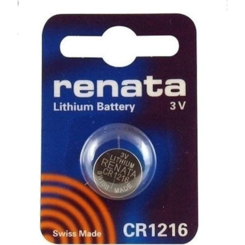 Αλκαλικές Μπαταρίες Renata CR1216 1 τμχ
