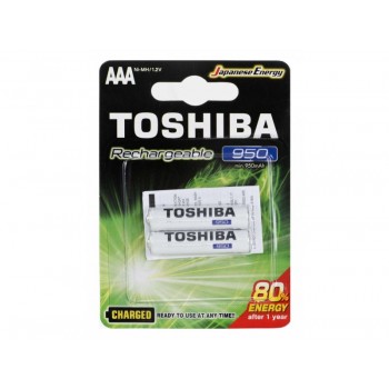 Μπαταρίες Toshiba Επαναφορτιζόμενες BP-2C AAA 2τμχ 