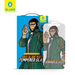 Tempered Glass Mr.Monkey Full Cover Full Glue 5D 9H 0.26mm Strong Matte για Apple iPhone 13/ 13 Pro/ 14 - Black(Matte)