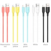 Αρωματικό Καλώδιο Φόρτισης Borofone 1m BX40 USB σε Lightning - Multicolour