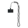 Cross Body Universal Λουράκι Λαιμού για Κινητά - Diamond Black