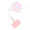 Cross Body Universal Λουράκι Λαιμού για Κινητά - Diamond Pink
