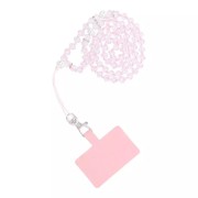 Cross Body Universal Λουράκι Λαιμού για Κινητά - Diamond Pink